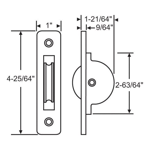 Strybuc Mighton Brass Steel Pulleys 96-MT5 - main